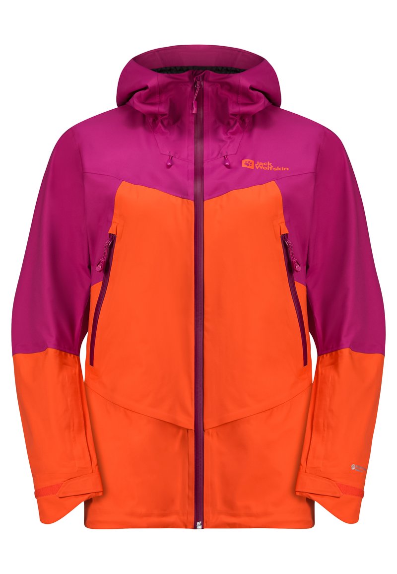 Jack Wolfskin Ski jas oranje