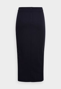 WAL G TALL TORTOISE BUTTON SKIRT - Ceruzaszoknya - navy blue