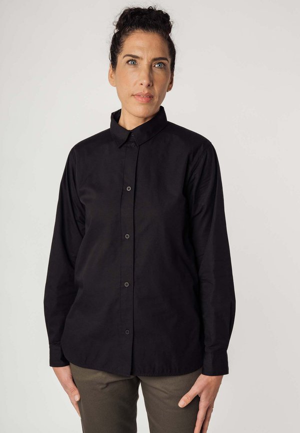 NAINA - Hemdbluse - schwarz