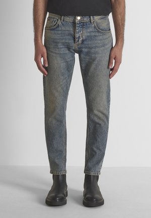 Antony Morato, JEANS ARGON SLIM ANKLE LENGHT FIT IN AUTHENTIC CHROME DEEP SKY - Vaqueros slim fit - blue denim
