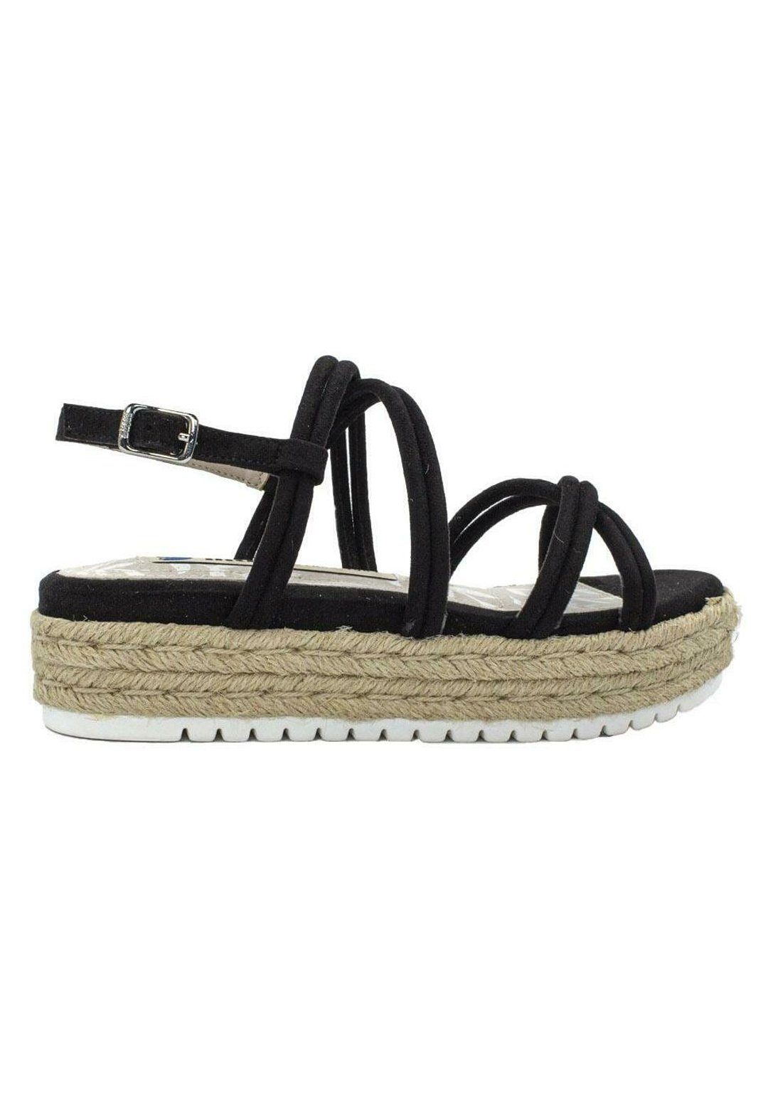 Mustang Sandalias con plataforma - negra/negro - Zalando.es