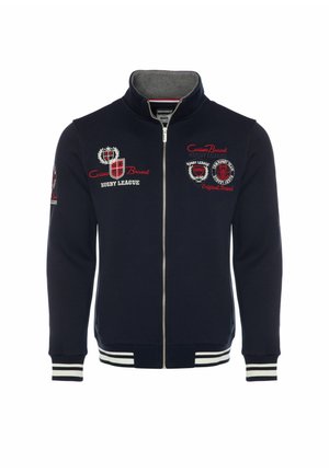 PREMIUM - Zip-up sweatshirt - blau
