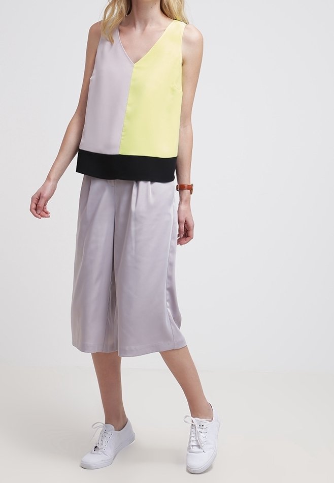Haut D'été Dorothy Perkins Jaune Taille 14 - Neuf Avec étiquette, Sans Manches, Vacances