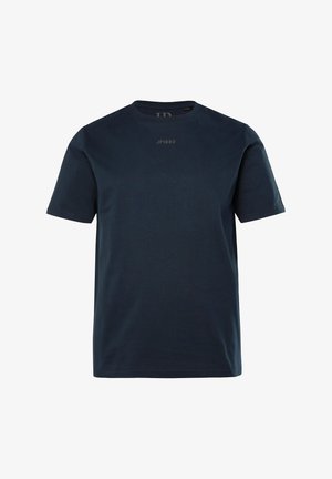 JP1880, SHORT SLEEVE ROUND NECK - Camiseta básica - navy blue