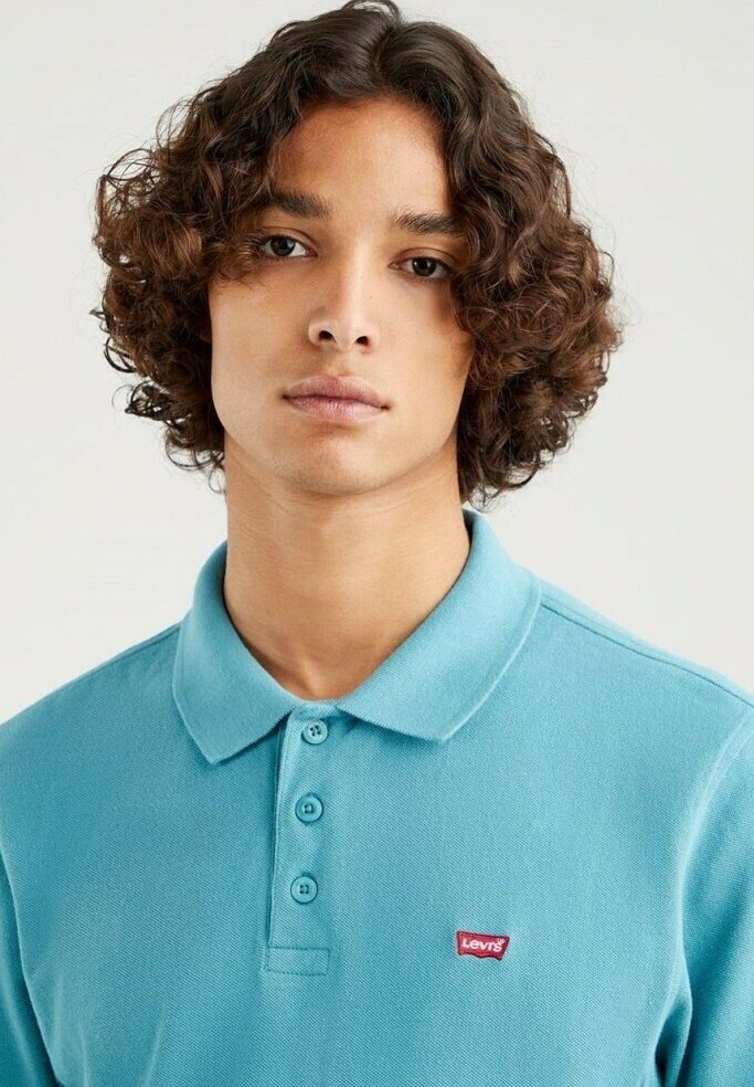 Levi's® Poloshirt - blue/groen - Zalando.nl