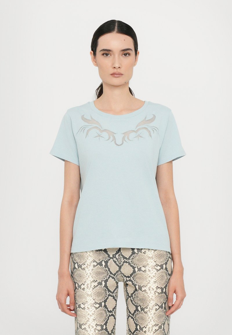 Zadig & Voltaire - ALYS - T-Shirt basic - cloud, Vergrößern
