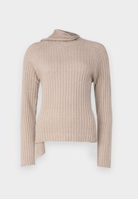 VMZOEY WRAP NECK - Džemper - taupe