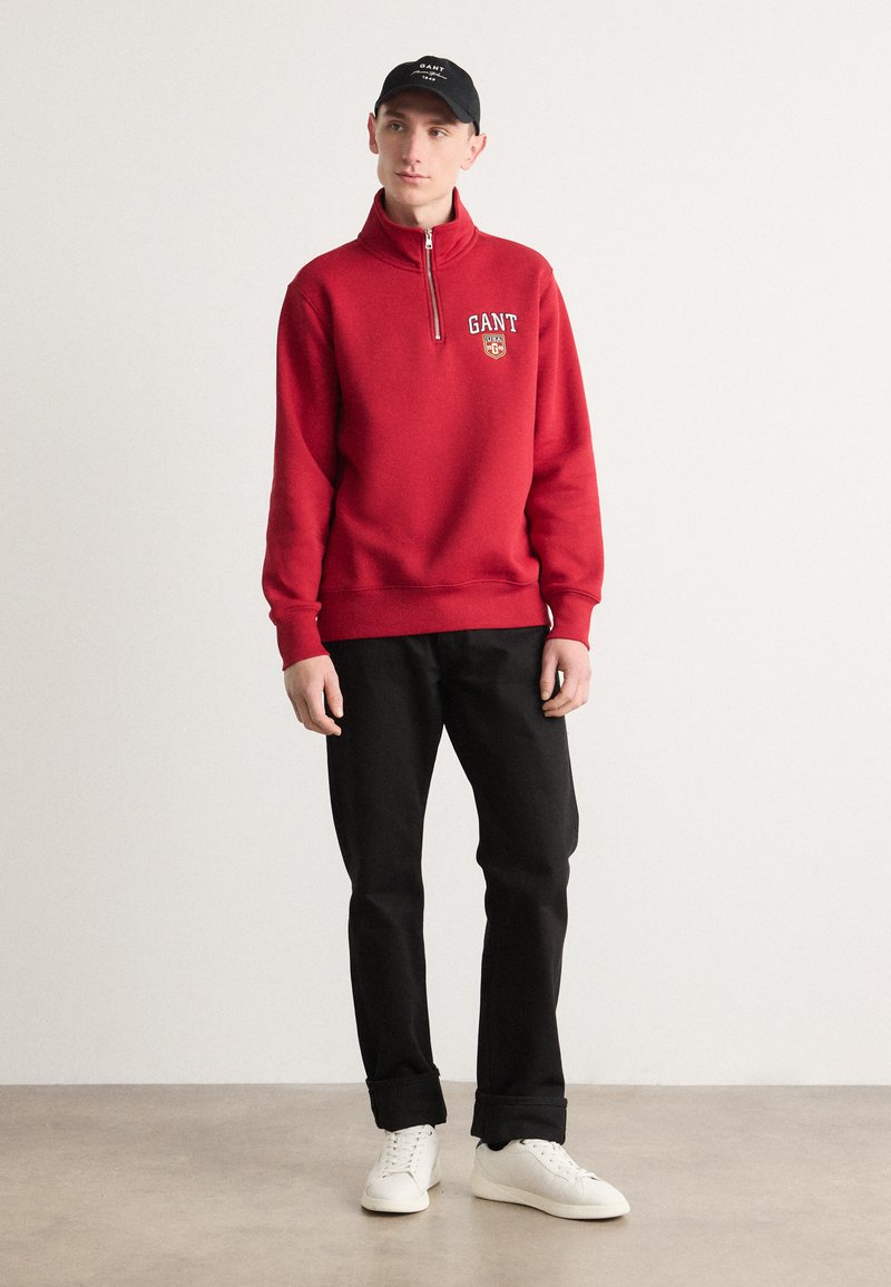 GANT Sweatshirt - cherry red/light pink - Zalando.co.uk
