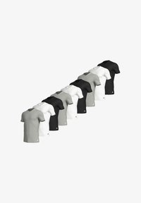 Selected, grey white black