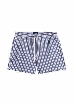 BONDELID, MICHAEL SWIM SHORTS - Badeshorts - red blue stripe