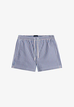 BONDELID, MICHAEL SWIM SHORTS - Badeshorts - red blue stripe