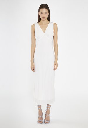 Glamorous V-Neck Bias-Cut Maxi - Vardagsklänning - off white