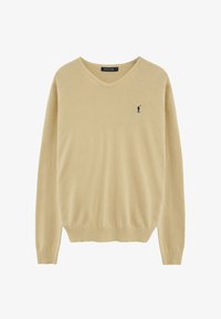 Unausgewählt, beige