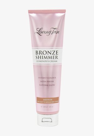 Loving Tan BRONZE SHIMMER LUMINOUS CREAM - Self-tan - medium