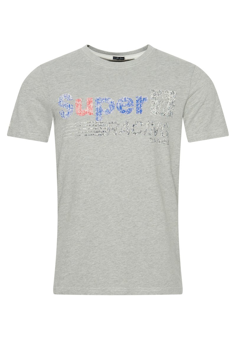 Superdry & Co T-shirt print donkergrijs Superdry & Co T-shirt print donkergrijs