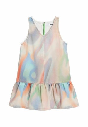 Denimkjoler - material finishes