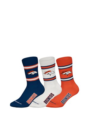 DENVER BRONCOS 3-PACK - Socken - nny/wht/org