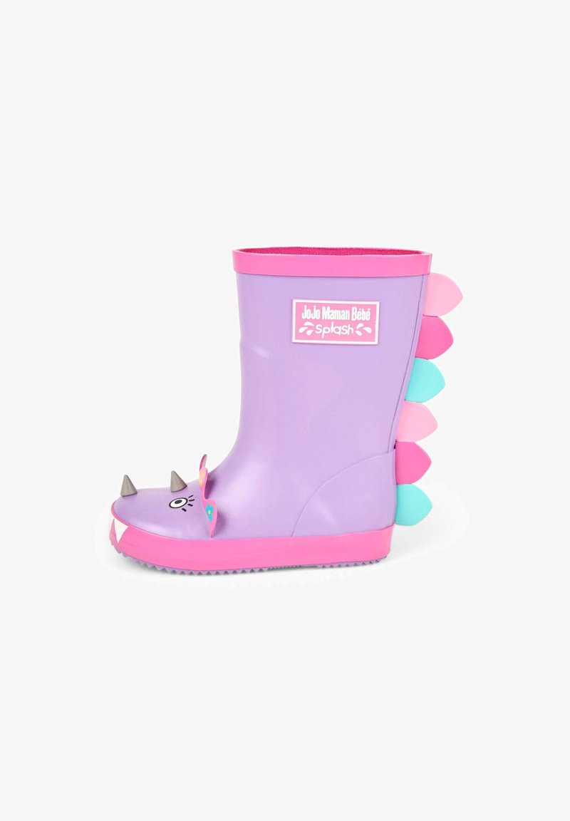 JoJo Maman Bébé DINO - Holínky - lilac
