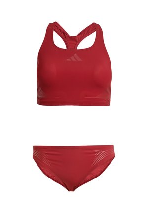 adidas Performance, LANELUX Y-BACK SET - Bikinier - shadow red