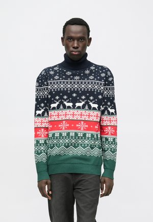 SANTA ROLLNECK REGULAR FIT - Jumper - navy