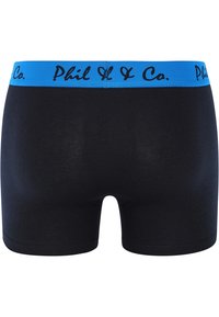 Phil & Co. Berlin 4 PACK - Úzké boxerky - schwarz blau