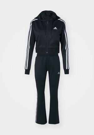 adidas Sportswear GLAM TRACKSUIT - Tracksuit - black