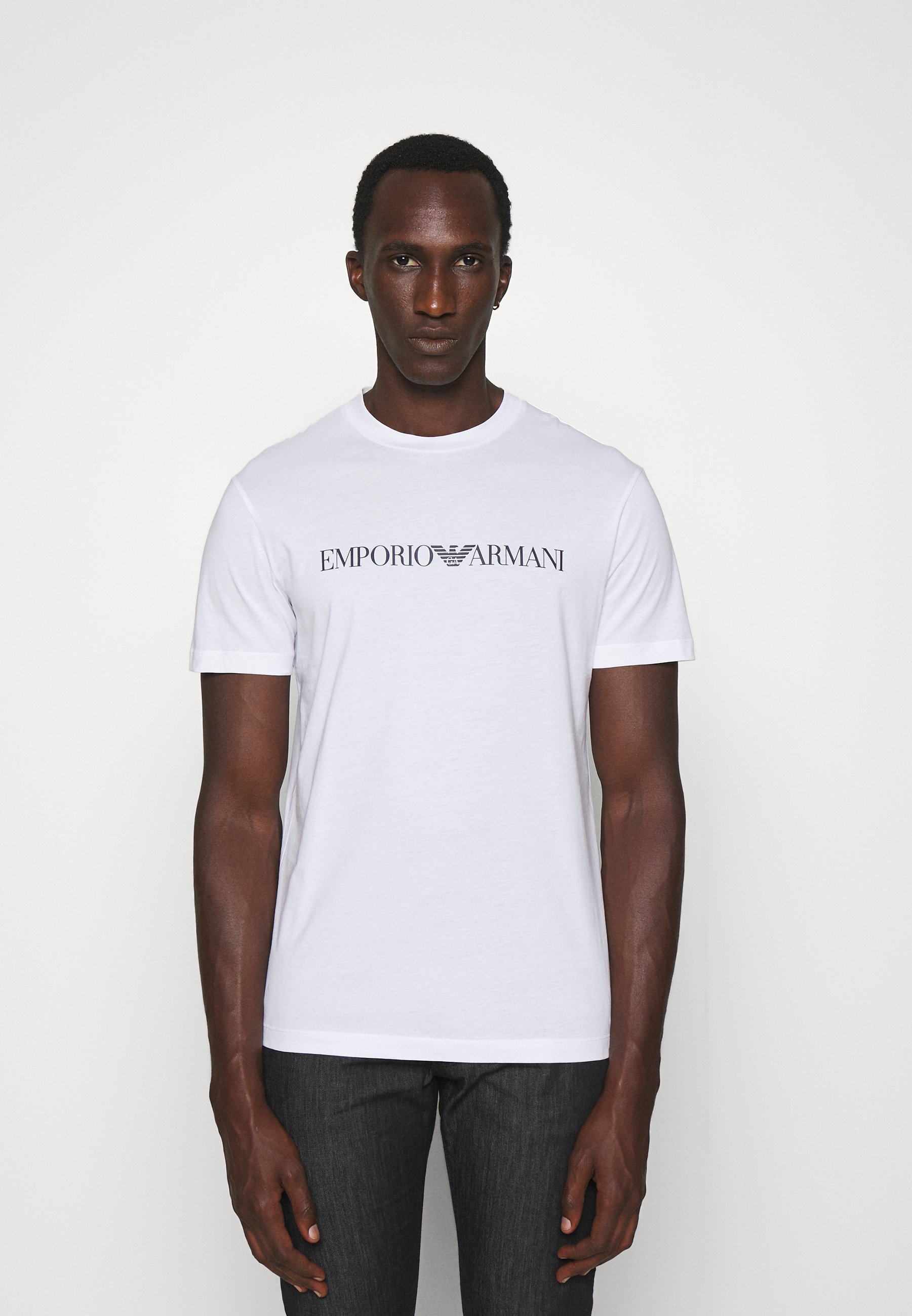 armani jeans white t shirt