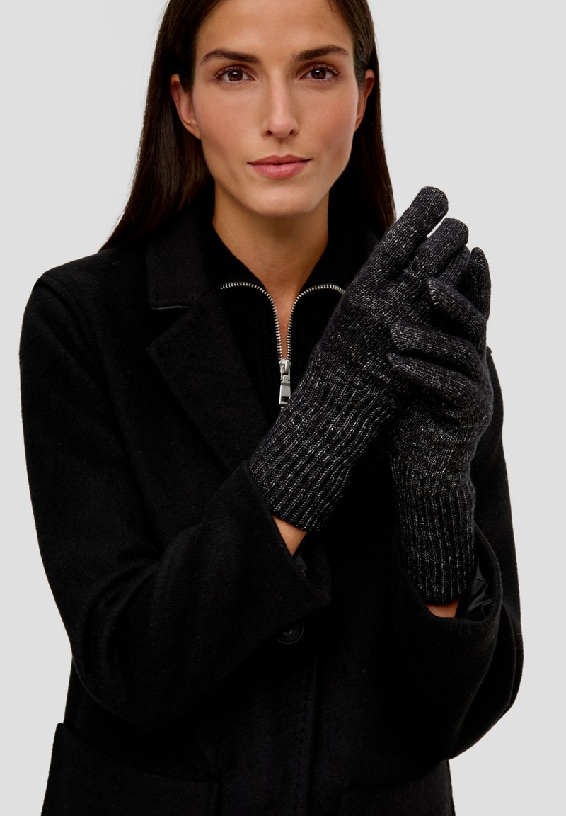s.Oliver Fingerhandschuh - schwarz