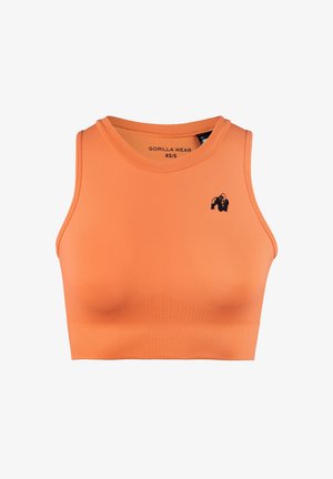 Gorilla Wear, OLIVIA SEAMLESS CROP - Top - orange