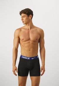 Nike Underwear ESSENTIAL 3 PACK - Boxer alsónadrág - black/siren red/deep royal