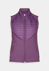 ALLOS HYBRID VEST - Γιλέκο - dark purple
