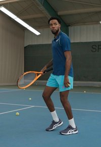 ASICS PADEL COURT SHORT - Pantalón corto de deporte - energy aqua