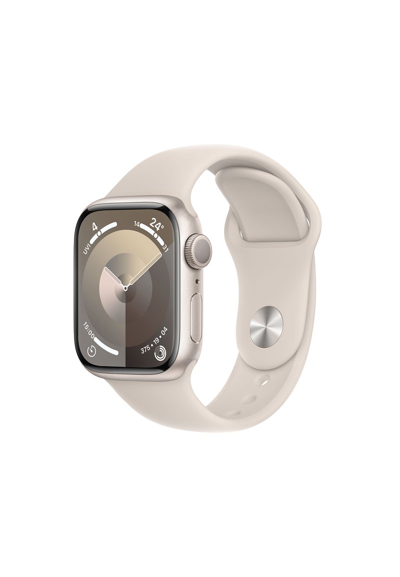 Apple APPLE WATCH SERIES 9 GPS 41MM S/M - Smartwatch - starlight aluminium case/starlight sport band