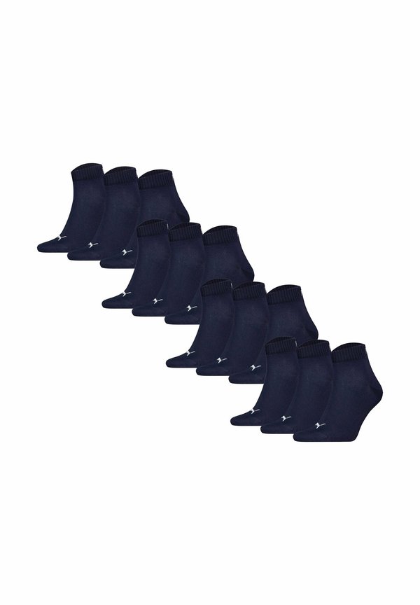 UNISEX QUARTER 12ER PACK LOGO - Socks - blau