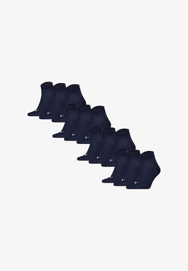 UNISEX QUARTER 12ER PACK LOGO - Socks - blau