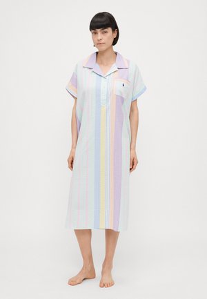 COASTAL STRIPE SEERSUCKER DRESS - Noční košile - mint/purple