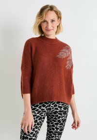 COL ROND - Jersey de punto - marron