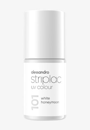 alessandro STRIPLAC UV COLOUR - Nagellack - white honeymoon