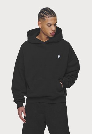 Pegador LEONO BOXY HOODIE - Ikdienas džemperis - washed black