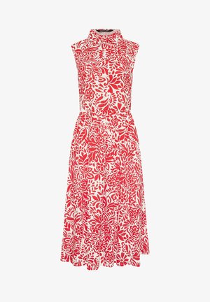 M&Co, WOMEN'S PRINTED DRESSES - Blusenkleid - red