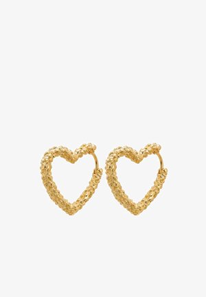 Winther Studio, HEART - Boucles d'oreilles - gold-coloured plated