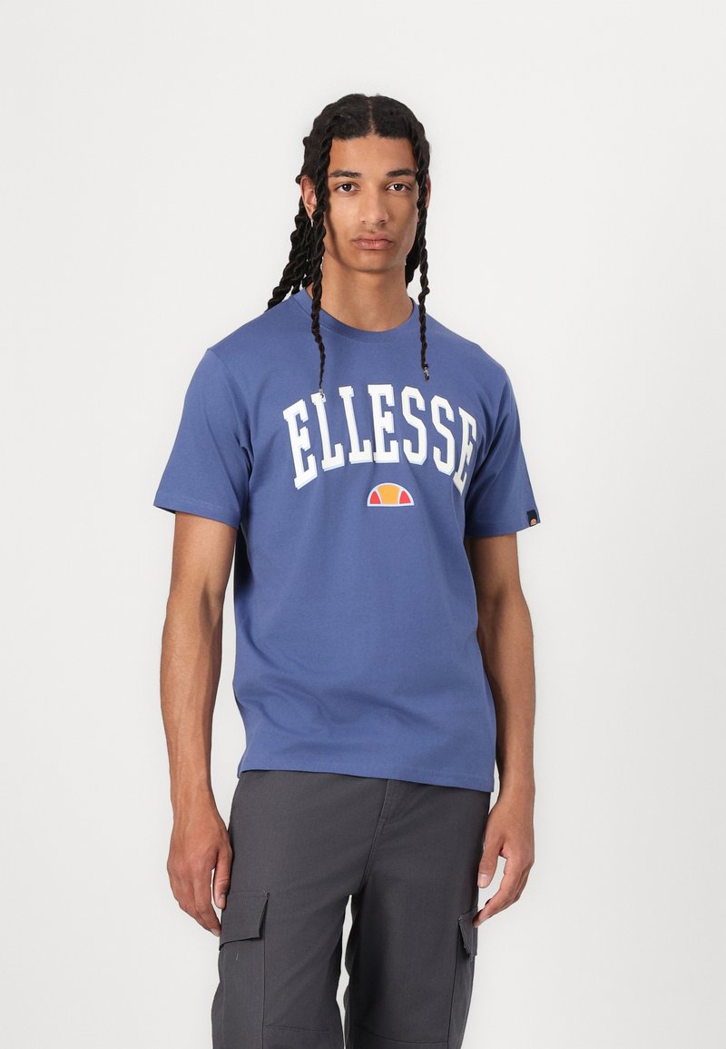 Ellesse COLOMBIA TEE - Marškinėliai su spaudiniu - navy