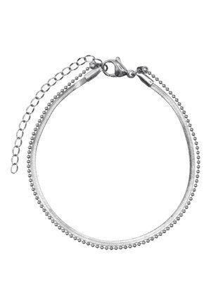 PEARLEFFECTS ARMBAND DAMEN TULIP SILBERFARBEN ARMKETTE FRAUEN - Armband - silberfarben poliert
