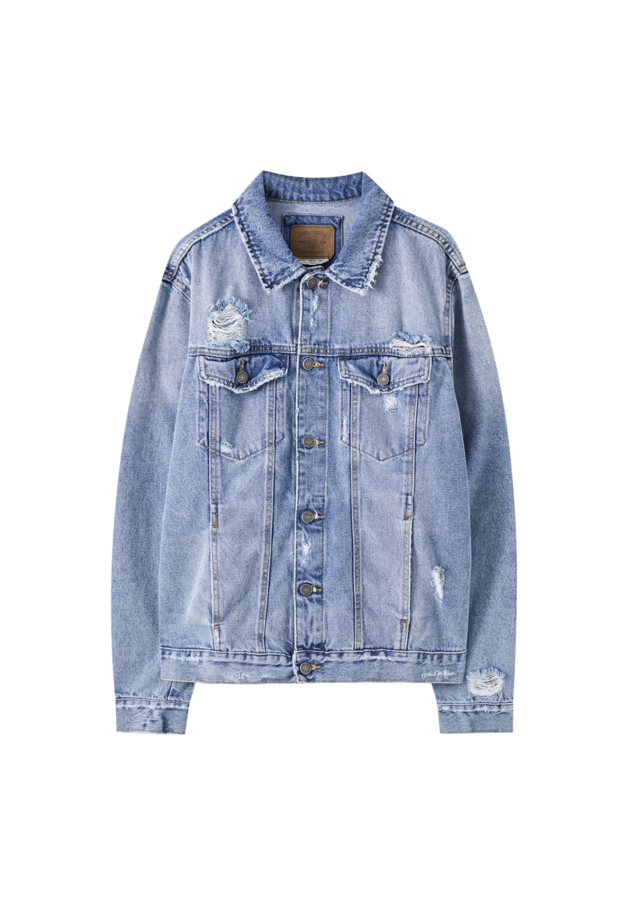 PULL&BEAR Jeansjacka blue Zalando.se PULL&BEAR Jeansjacka blue Zalando.se