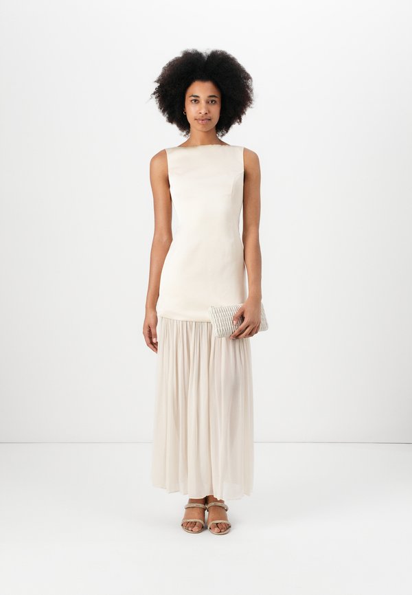 KARLA DROPPED WAIST MAXI DRESS - Occasion wear - vanilla