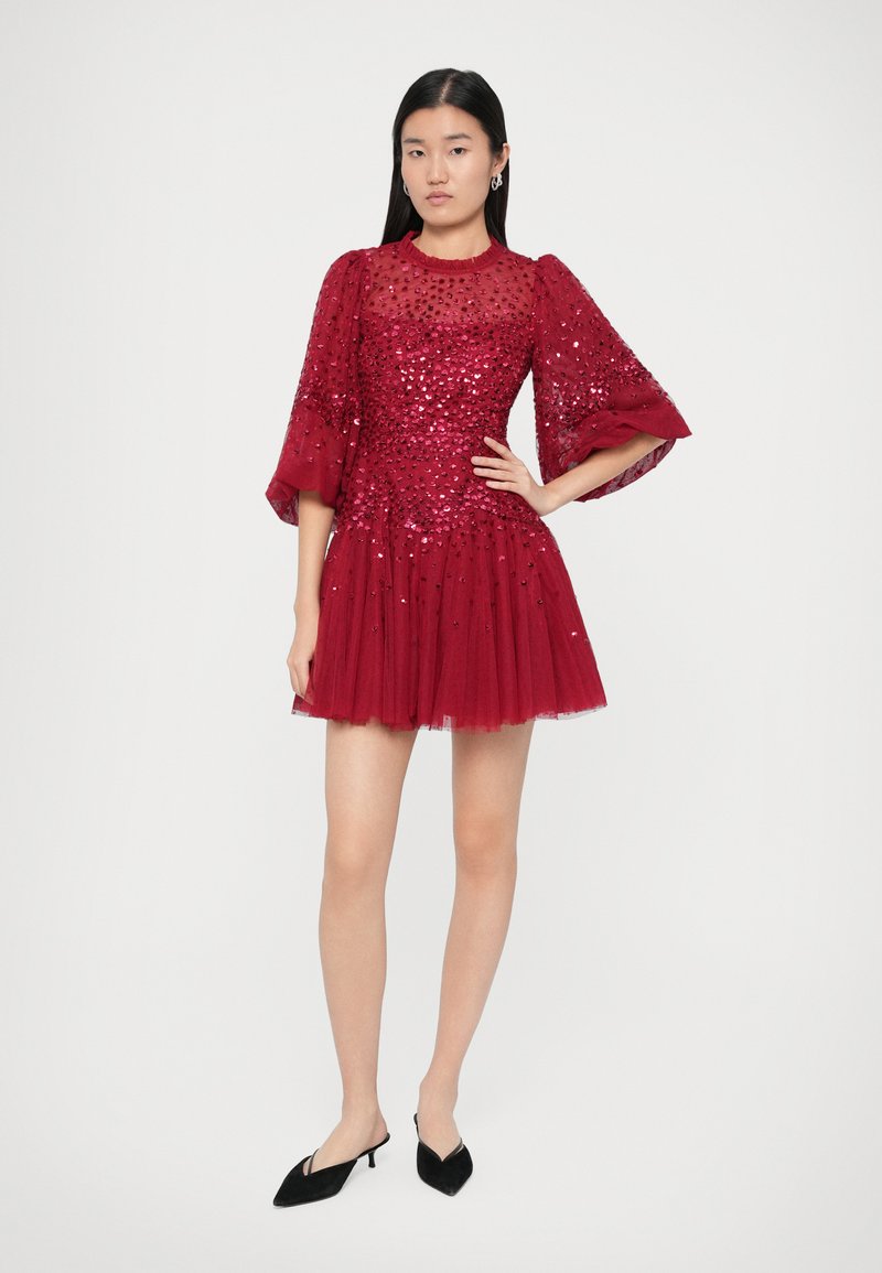 Needle & Thread SCALLOP ROUND NECK MICRO MINI DRESS - Cocktail dress / Party dress