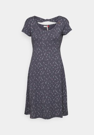 Ragwear LUNNGO DRESS - Trikotāžas kleita - indigo blue