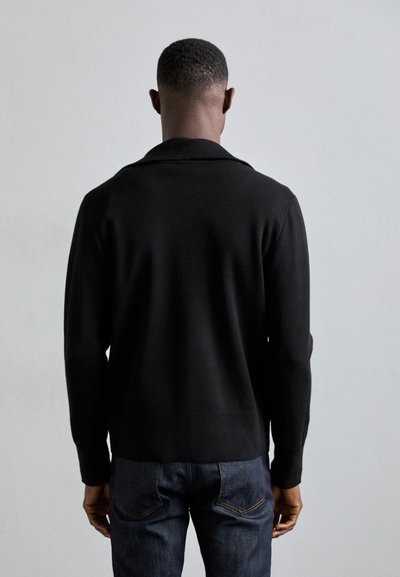 sandro TRUCKER CARDIGAN - Ζακέτα - noir