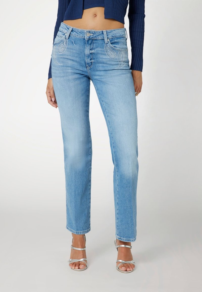 Guess SEXY  - Sirgete säärtega teksad - blau