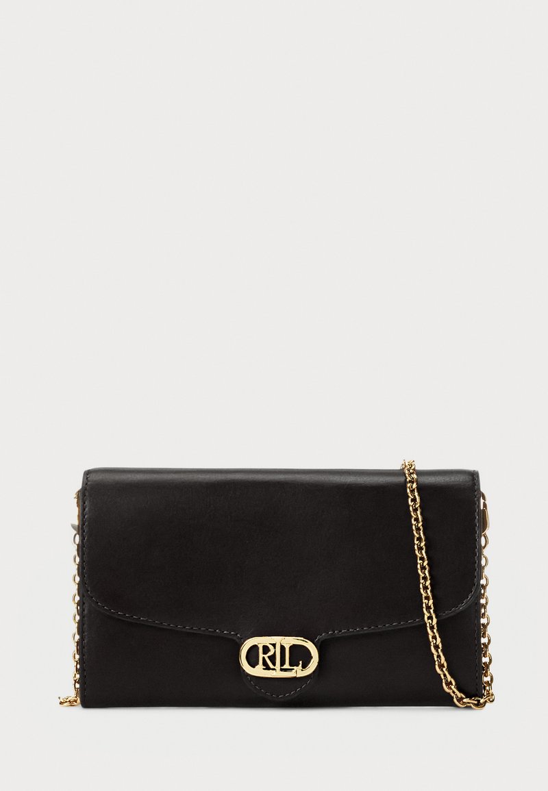 Lauren Ralph Lauren - LEATHER MEDIUM ADAIR CROSSBODY - Borsa a tracolla - black, Ingrandire